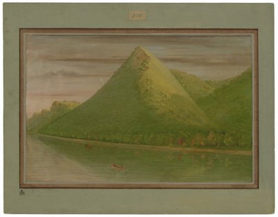 Näkymä "Hauen teltalle" tekijältä George Catlin