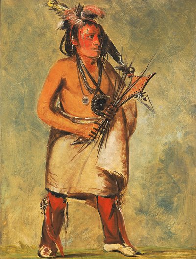 Wa-kon-chásh-kaw, Hän, joka tulee ukkosen mukana... tekijältä George Catlin