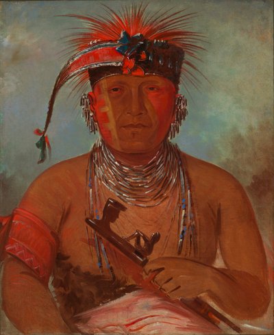 Wée-ke-rú-law, Hän, joka vaihtaa tietoja. tekijältä George Catlin