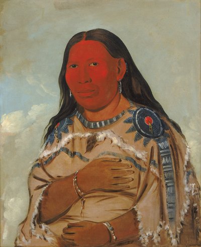 Kahden variksen vaimo tekijältä George Catlin