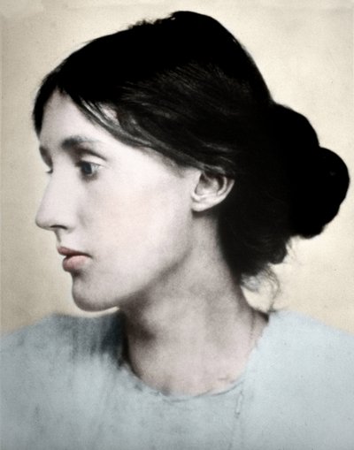 Englannin kirjailijan Virginia WOOLFin muotokuva tekijältä George Charles Beresford