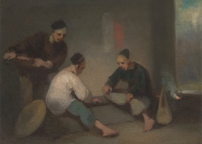 Kiinalaiset uhkapelit tekijältä George Chinnery