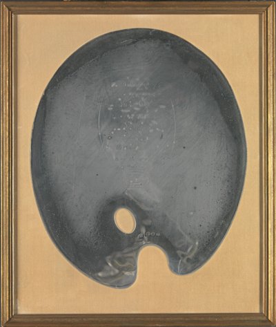 George III Irisches Silber: George Chinnery Palette, präsentiert dem Künstler von den Künstlern von Dublin, 27. Juli 1801 tekijältä George Chinnery
