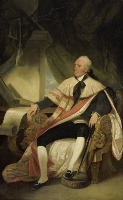 Gilbert Elliot, Minton ensimmäinen jaarli (1751-1814), Britti-Intian varakuningas ja Hollannin Itä-Intian kenraalikuvernööri (1812-14) tekijältä George Chinnery