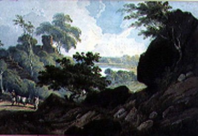 Lähellä Midnaporea, Bengalissa tekijältä George Chinnery