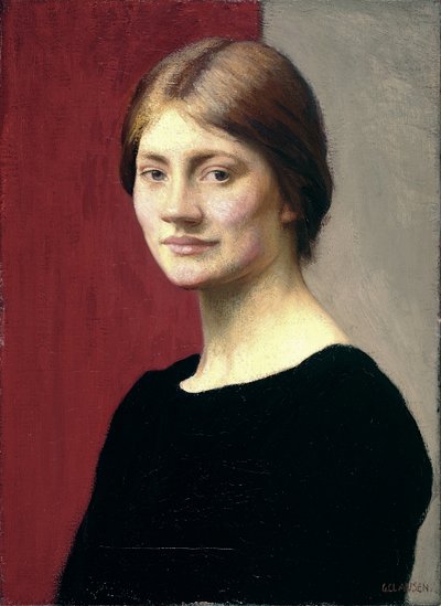 Tyttö mustassa tekijältä George Clausen