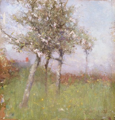 Omenankukka, 1885. tekijältä George Clausen