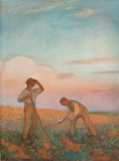 Hoeing, c1872-1911, 1911 tekijältä George Clausen