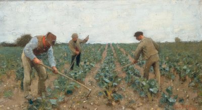 Maan kuoppaus tekijältä George Clausen