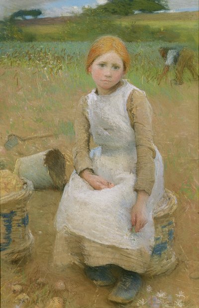 Pikku ruusu, 1889 tekijältä George Clausen