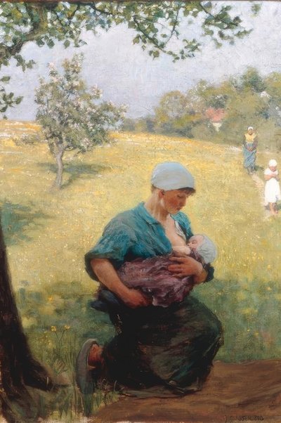 Kevään aika tekijältä George Clausen