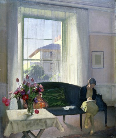 Huonekalut ja erilaiset esineet 1100- ja 1300-luvuilta tekijältä George Clausen