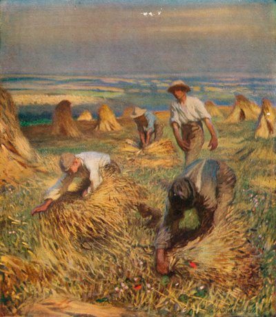 Lyhteitä sitominen, 1902, 1923. tekijältä George Clausen