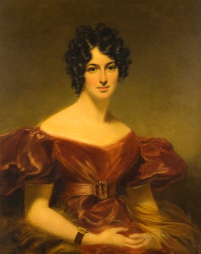 Muotokuva neiti Cecilia Siddonsista (1794-1868) tekijältä George Clint