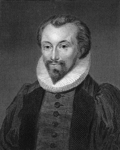 Runoilija John Donnen muotokuva 1572-1631. tekijältä George Clint