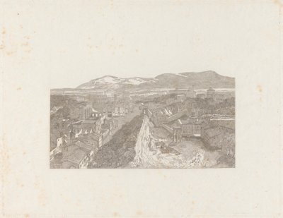 Forum Romanum Capitolin tornista tekijältä George Cooke