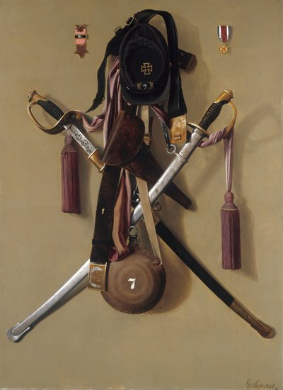 Majuri Levi Gheen McCauleyn sisällissodan regalit, 1887 tekijältä George Cope