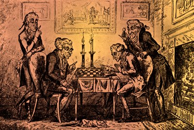 Shakkipeli tekijältä George Cruikshank
