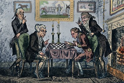 Shakkipeli, 1948 tekijältä George Cruikshank