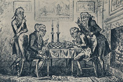 Shakkipeli, 1948 tekijältä George Cruikshank