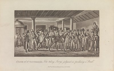 "Katso sisään" Tattersalissa tekijältä George Cruikshank