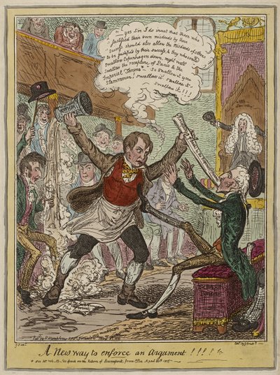 A New Way to Force an Argument!!!!, julkaistu 3. toukokuuta tekijältä George Cruikshank