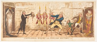 Hautatutkimus Englannin historiaan, 1. kesäkuuta 1813. tekijältä George Cruikshank