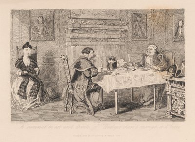 "Jottain" syötävää ja juotavaa tekijältä George Cruikshank