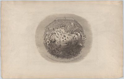 Koko maailma tulee katsomaan vuosien 1851, 1851, 1851 suuren näyttelyn. tekijältä George Cruikshank