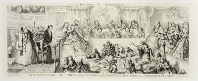 As It Ought to Be tai The Ladies Trying a Contemptible Scoundrel for a Breach of Promise" George Cruikshank