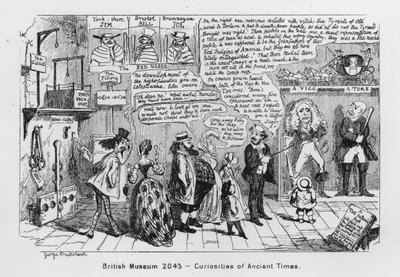 British Museum 2043, Muinaisten aikojen omituisuudet (kaiverrus) tekijältä George Cruikshank