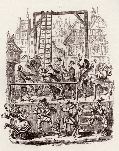 Veljekset Grimm Lasten ja tekijältä George Cruikshank