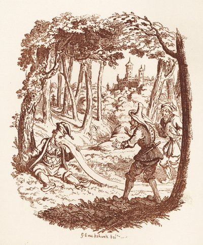 Veljekset Grimm Lasten ja tekijältä George Cruikshank