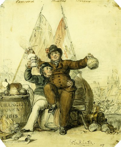 Concord tekee palvelimen, tekijältä George Cruikshank