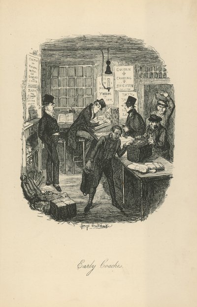 Varhaiset valmentajat tekijältä George Cruikshank