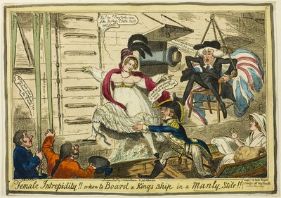 Naisen pelottomuus tekijältä George Cruikshank