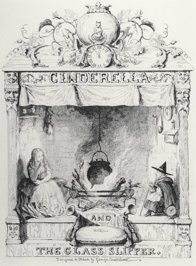 Huonekalut ja erilaiset esineet 1100- ja 1300-luvuilta tekijältä George Cruikshank