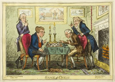 Shakkipeli tekijältä George Cruikshank