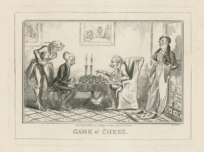 Shakkipeli tekijältä George Cruikshank