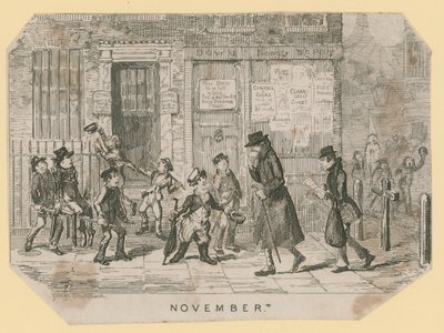 Guy Fawkes Night tekijältä George Cruikshank