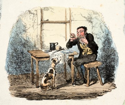 Hope (käsinvärinen kaiverrus) tekijältä George Cruikshank