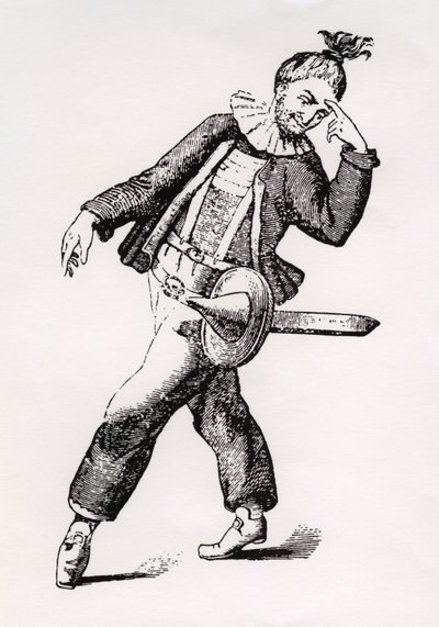 Kasper Punch, 1800-luku. tekijältä George Cruikshank