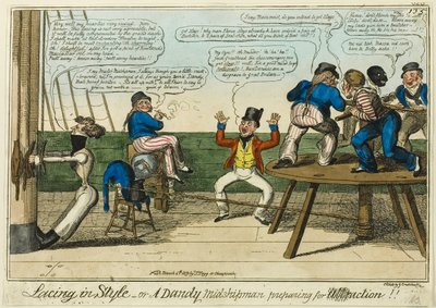 Nauhoitus tyylillä tekijältä George Cruikshank