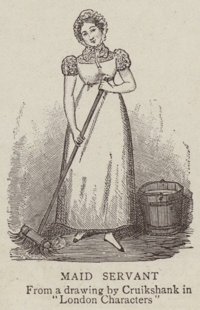 Maid palvelija tekijältä George Cruikshank