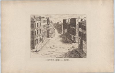 Manchester, 1851, 1851, 1851. tekijältä George Cruikshank