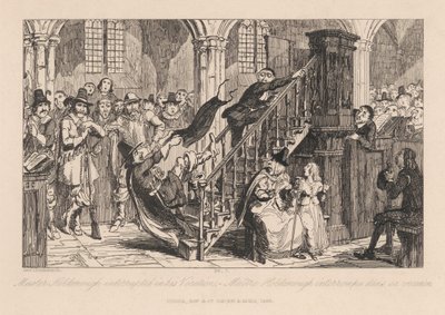 Master Holdenoughin työ keskeytetään tekijältä George Cruikshank