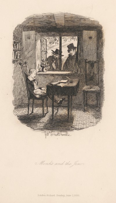 Munkit ja juutalainen tekijältä George Cruikshank