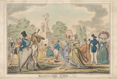 Monstrosities 1822 - Pt. 5 tekijältä George Cruikshank