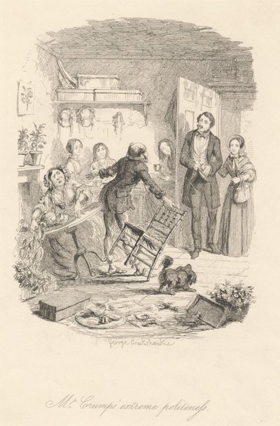 Herra Crumpin äärimmäinen kohteliaisuus tekijältä George Cruikshank