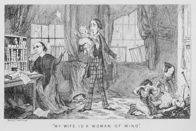 ?Vaimoni on mielen nainen? tekijältä George Cruikshank